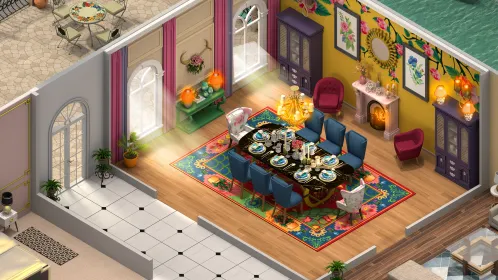 Screenshot Roomflip : Design TV Show Game