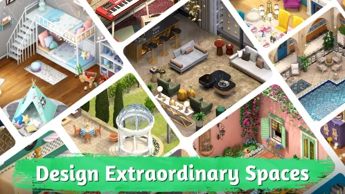 Screenshot Roomflip : Design TV Show Game