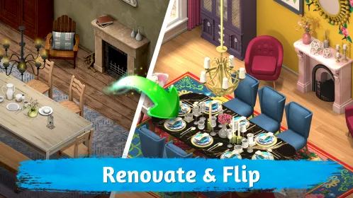 Screenshot Roomflip : Design TV Show Game