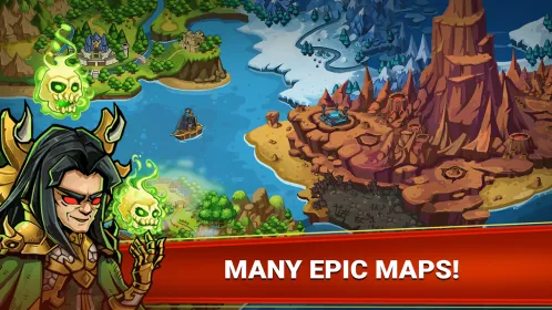 Screenshot Defense Heroes: Defender War Tower Defense