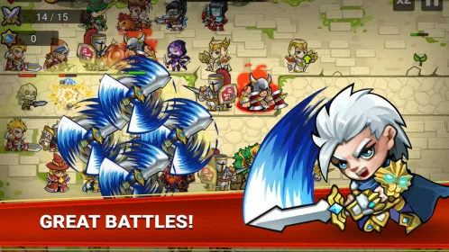 Screenshot Defense Heroes: Defender War Tower Defense