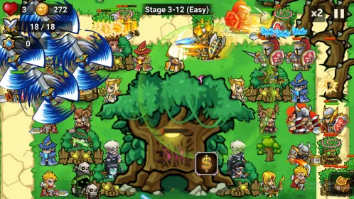 Screenshot Defense Heroes: Defender War Tower Defense
