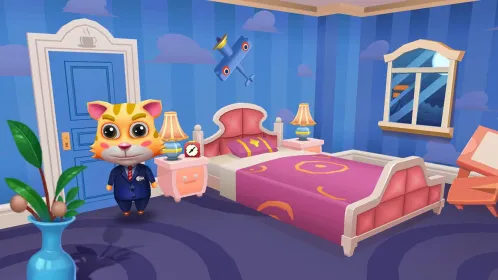 Screenshot Cat Runner: Decorate Home