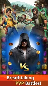 Screenshot Zombies & Puzzles: RPG Match 3
