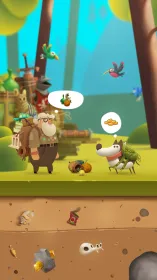 Screenshot Мой копающий пес (My Diggy Dog)