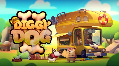Screenshot Мой копающий пес 2 (My Diggy Dog 2)