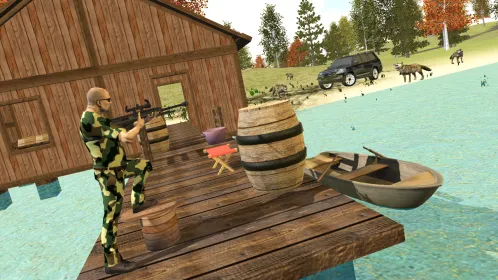 Screenshot Симулятор охоты 4х4