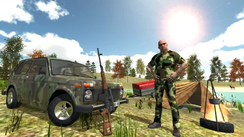 Screenshot Симулятор охоты 4х4