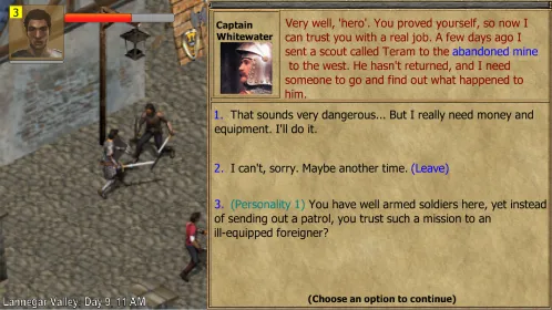 Screenshot Exiled Kingdoms RPG