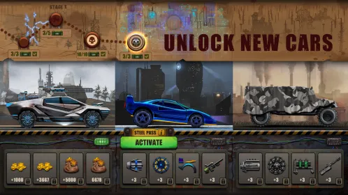 Screenshot Zombie Hill Racing: Earn Climb