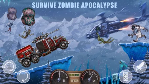Screenshot Zombie Hill Racing: Earn Climb