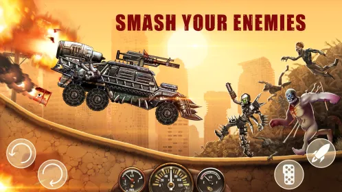 Screenshot Zombie Hill Racing: Earn Climb