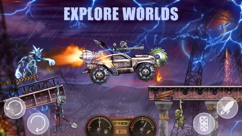 Screenshot Zombie Hill Racing: Earn Climb