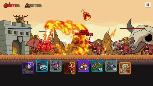 Screenshot Monsters War: Epic TD Strategy
