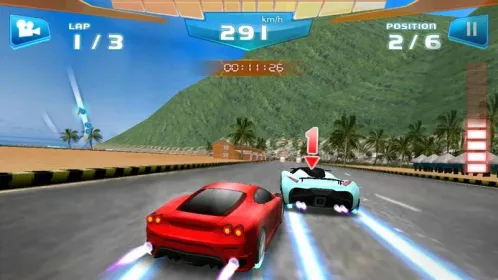 Screenshot Быстрые гонки 3D - Fast Racing