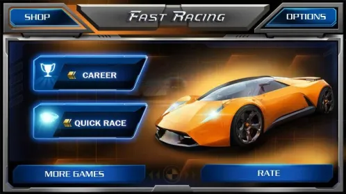 Screenshot Быстрые гонки 3D - Fast Racing
