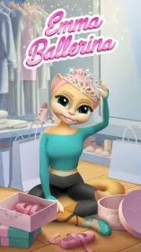 Screenshot Говорящая Кошка Эмма Балерина