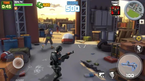 Screenshot Gangster City Simulator: Superhero Fighting Game