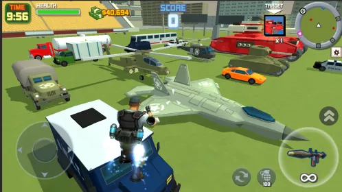 Screenshot Gangster City Simulator: Superhero Fighting Game