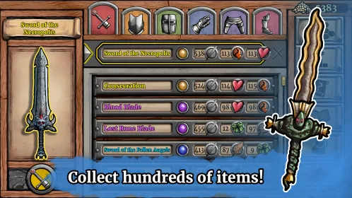 Screenshot Paladin's Story: Offline RPG