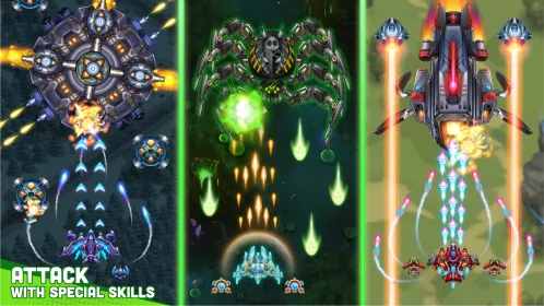 Screenshot Sky Raptor: самолеты стрелялки