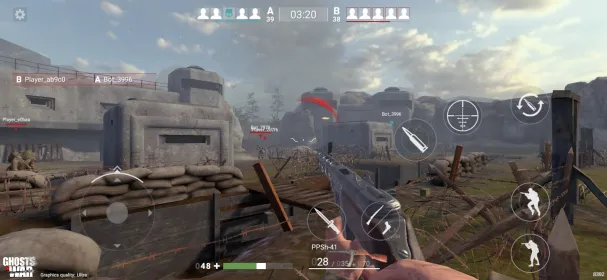 Screenshot Ghosts of War: WW2 Стрелялки