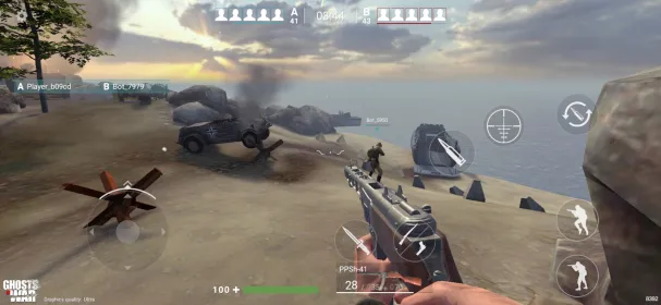 Screenshot Ghosts of War: WW2 Стрелялки