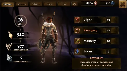 Screenshot Grimvalor