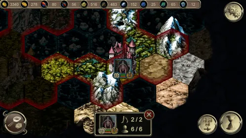 Screenshot Grim wanderings 2: РПГ