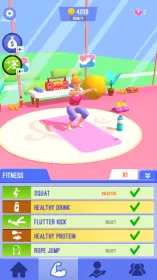 Screenshot Idle Beauty Girl: Workout master