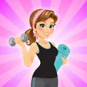 Idle Beauty Girl: Workout master