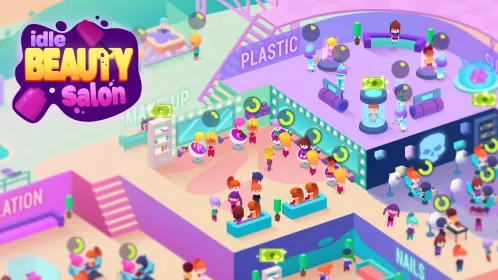 Screenshot Idle Beauty Salon Tycoon