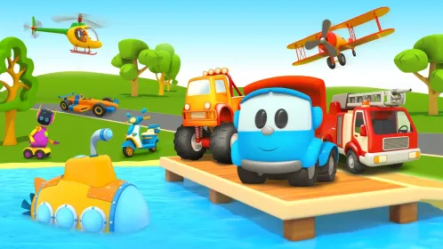 Screenshot Лева 2 Машинки: Игры для Детей