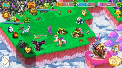 Screenshot Fantastic Pets: Игра Слияния