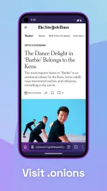 Screenshot Tor Browser