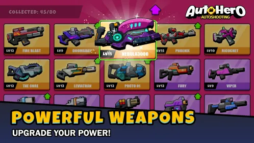 Screenshot Auto Hero: Auto-shooting game