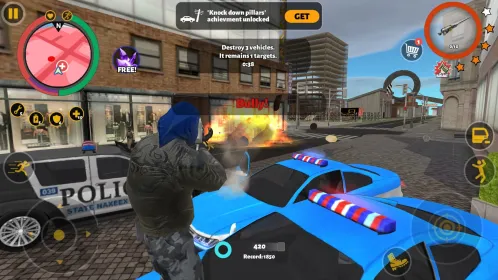 Screenshot Rope Hero 3