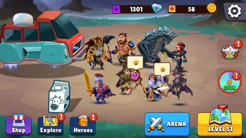 Screenshot Chaotic War 3: Legendary army