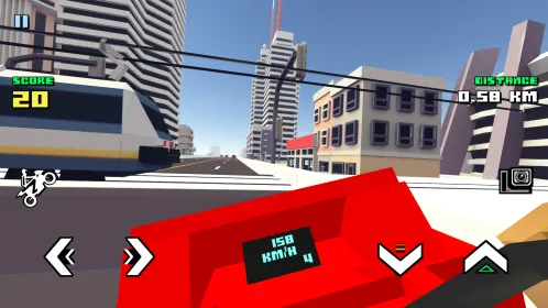 Screenshot Blocky Moto Racing – мотоцикл симулятор