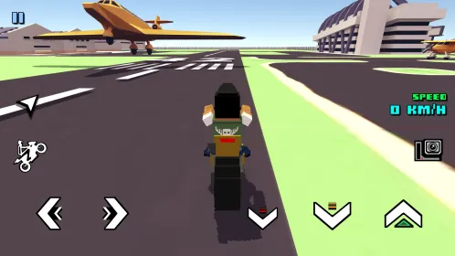Screenshot Blocky Moto Racing – мотоцикл симулятор