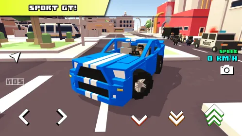 Screenshot Blocky Car Racer