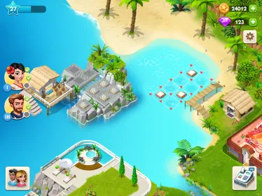 Screenshot My Spa Resort: Развивайте, стройте, украшайте