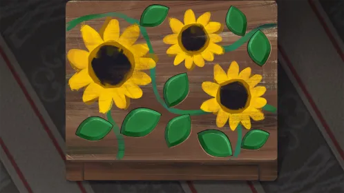 Screenshot Behind the Frame: Живые полотна