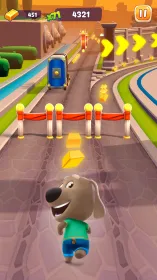 Screenshot Говорящий Том: бег за золотом 2