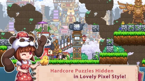 Screenshot Rehtona – Super Jump Pixel Puzzle Game