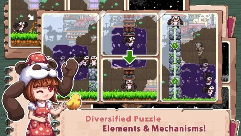 Screenshot Rehtona – Super Jump Pixel Puzzle Game