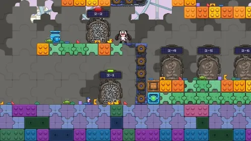 Screenshot Rehtona – Super Jump Pixel Puzzle Game