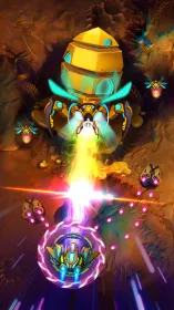 Screenshot WindWings: Космический шутер