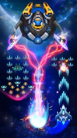 Screenshot WindWings: Космический шутер