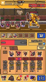Screenshot Idle Monster Frontier – team rpg collecting game